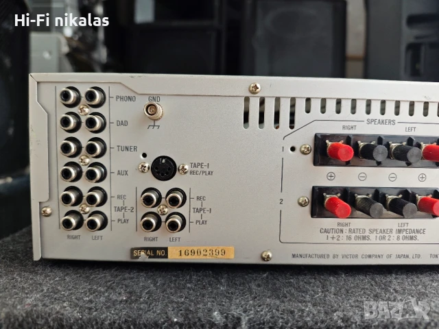 стерео усилвател еквалайзер JVC A-X400, снимка 9 - Ресийвъри, усилватели, смесителни пултове - 50630507