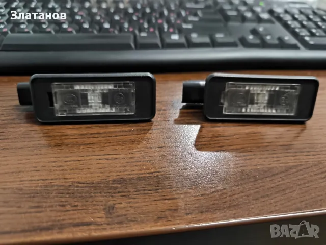 Оригинални плафони за осветление на заден номер на Пежо, снимка 1