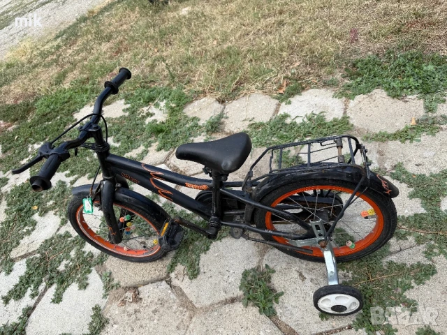 Детско колело с помощни колела, снимка 3 - Детски велосипеди, триколки и коли - 51376142