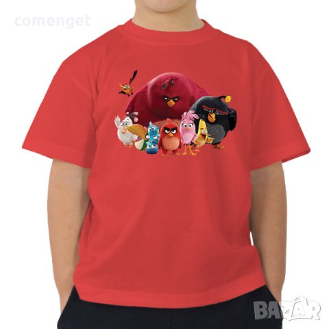 Детска тениска на ANGRY BIRDS с авторски дизайн! Бъди различен, поръчай модел по твой дизайн!, снимка 7 - Детски тениски и потници - 11453238