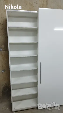 Двукрил гардероб с плъзгащи се врати 140 /32 /232 см офис шкаф за документи, снимка 17 - Шкафове и рафтове - 47930964