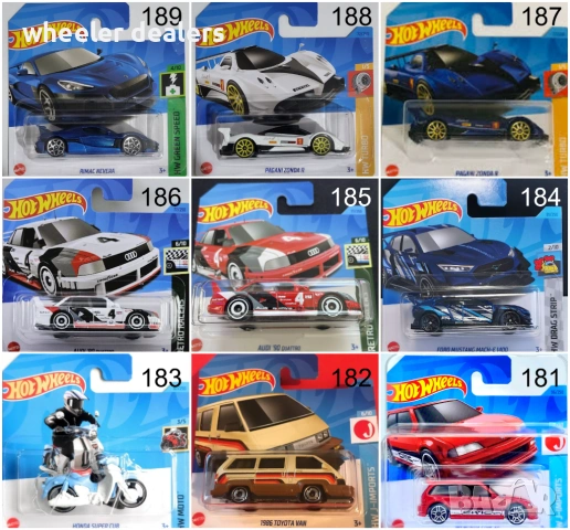 Метални колички Hot Wheels Хот Уиилс в мащаб 1:64 От различни години 1, снимка 4 - Колекции - 29076230