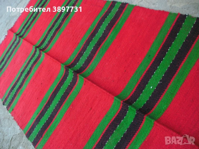 Уникална антична пътека от миналия век ! - вълнена, Нова !, снимка 4 - Антикварни и старинни предмети - 50508757