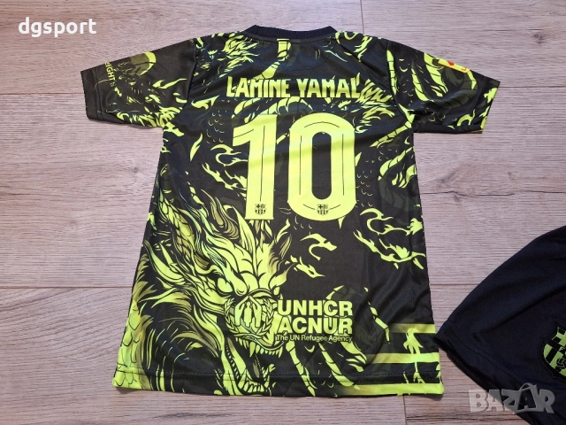 Детски екип на Барселона #Ламин Ямал #10# специално издание!, снимка 2 - Футбол - 52454638