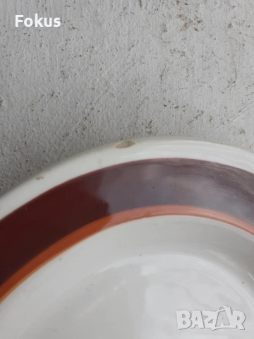 Уникално красиво плато поднос порцелан Италия, снимка 6 - Антикварни и старинни предмети - 53490504