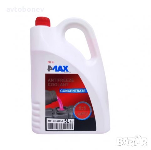 Антифриз концентрат 4MAX G12(червен) 5L