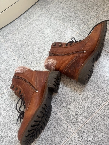 Топли боти, снимка 4 - Дамски боти - 52918192