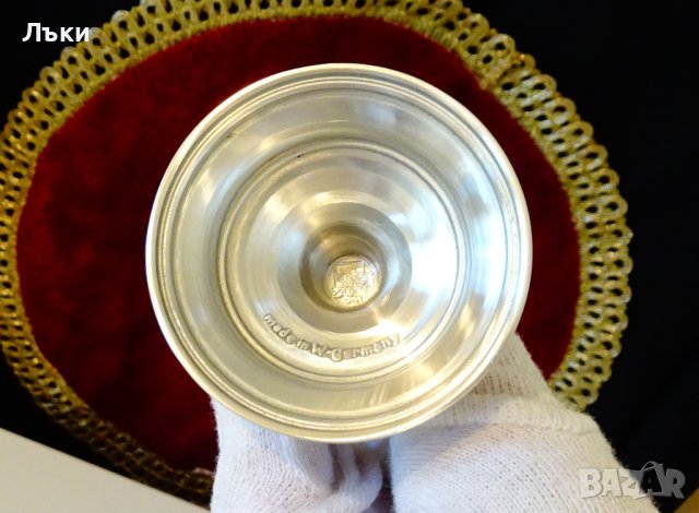 Бокал от калай с идилични картини от селския живот. , снимка 9 - Антикварни и старинни предмети - 44117093