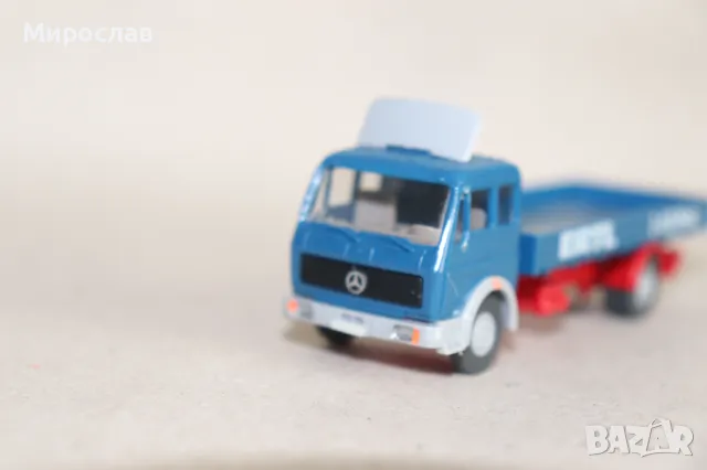 WIKING 1:87 H0 MERCEDES BENZ КАМИОН TIR МОДЕЛ КОЛИЧКА, снимка 3 - Колекции - 49651079
