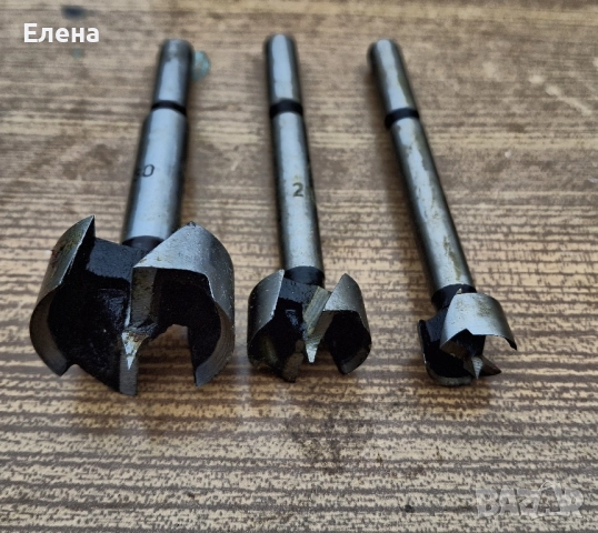 комплект бургии за дърво, снимка 2 - Други инструменти - 51994618