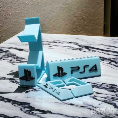 PS4 и PS5 - стойка за дискове,стойка за контролери и вертикална стойка, снимка 10 - Аксесоари - 43856940