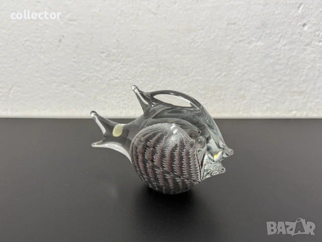 Шведска ръчно изработена фигура на риба - FM Konstglas  , снимка 7 - Колекции - 53095755
