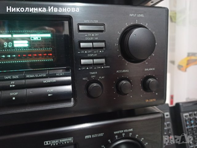  Onkyo триглав дек,плейър и ресивър., снимка 12 - Ресийвъри, усилватели, смесителни пултове - 43015647