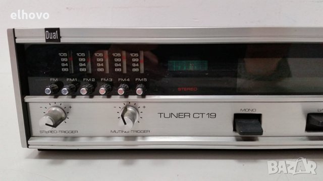 Стерео тунер Dual CT19, снимка 6 - Ресийвъри, усилватели, смесителни пултове - 28433763