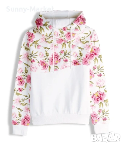 Дамски суичър с качулка , суитчър , худи , суитшърт , снимка 5 - Суичъри - 53505578