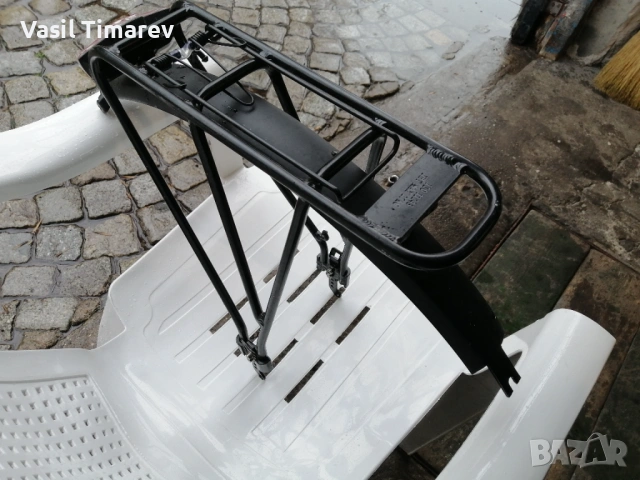 Алуминиев вело багажник , снимка 4 - Части за велосипеди - 53568833
