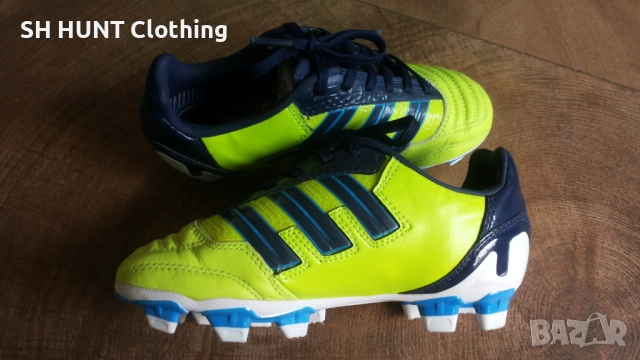 Adidas PREDATOR Kids Leather Football Boots Размер EUR 31 детски бутонки естествена кожа 139-14-S, снимка 6 - Футбол - 52227430