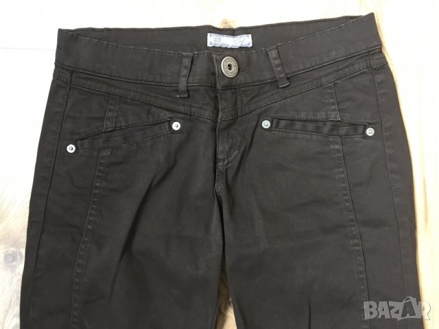 Дамски бермуди ZARA, size38, 97%памук 3% еластан, кафяви, много запазени, като нови, снимка 10 - Къси панталони и бермуди - 29018448