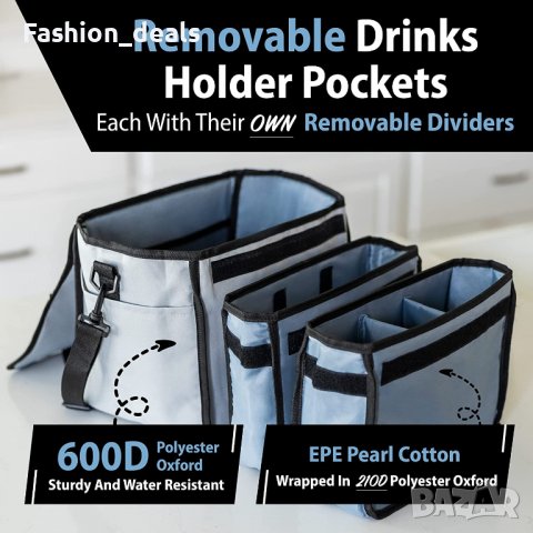 Нова Изолирана термо чанта за храна топли напитки контейнери доставка, снимка 5 - Други стоки за дома - 39938434