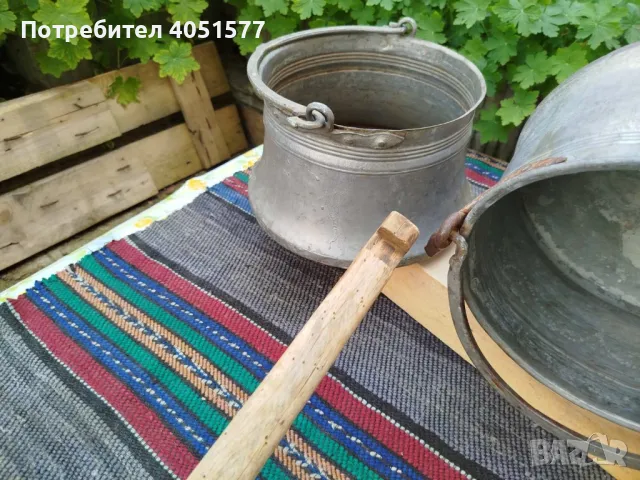 Медени бакъри +кобилица, снимка 4 - Антикварни и старинни предмети - 50087979