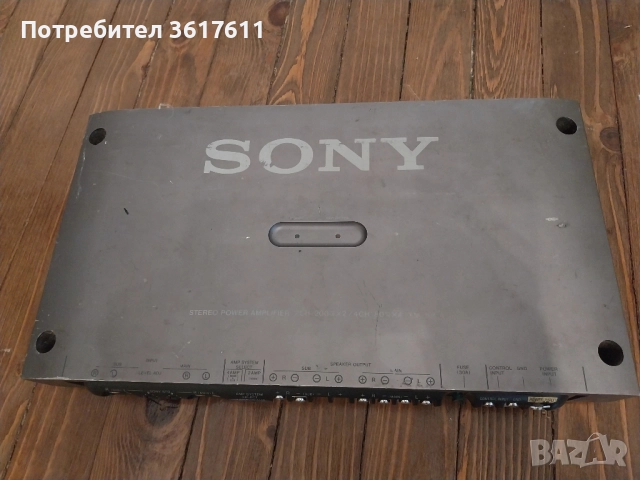 Усилвател, стъпало Sony за автомобил, снимка 3 - Аксесоари и консумативи - 51466598