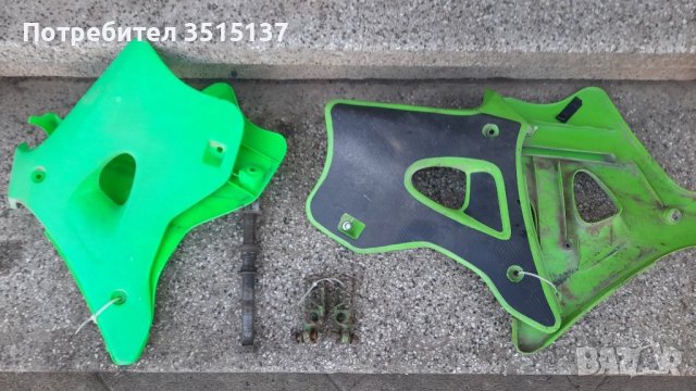 Kawasaki Kx 250 1993-98 предни кори  степенки задна ос , снимка 1