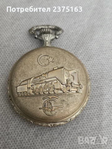 Сантос швейцарски джобен часовник , снимка 1