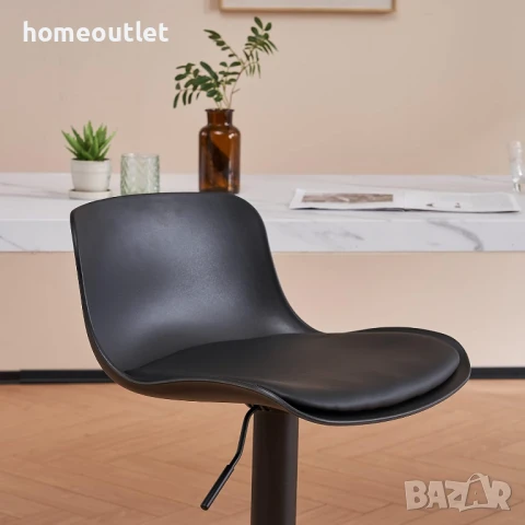 Комплект бар стол – 2 бр. – EUYY102-ALL-1909BK, снимка 3 - Столове - 51116473