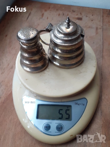 Сребърни солнички 19 век сребро антики маркировки, снимка 7 - Антикварни и старинни предмети - 53275704