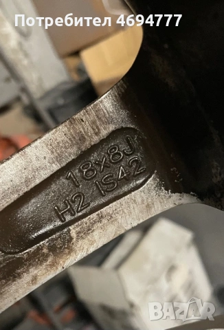 18 цола Опел 5х120 мм, снимка 6 - Гуми и джанти - 53486245