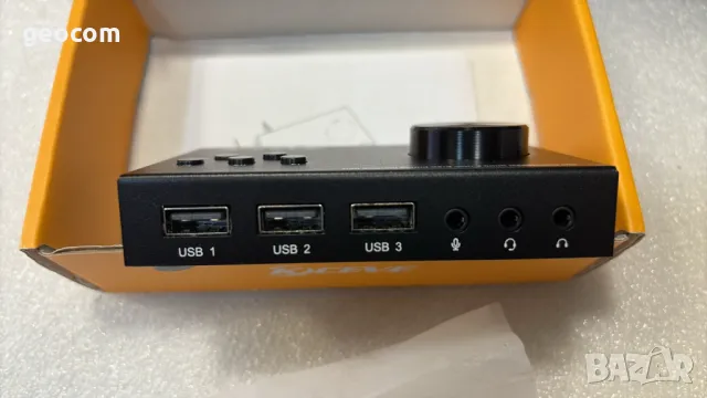 KCEVE KC-U004 USB външна звукова карта (Plug&Play), снимка 3 - Други - 49892607
