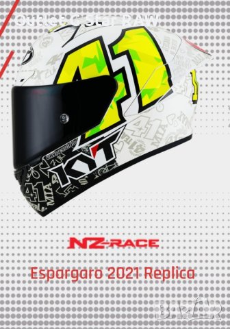 KYT Nz race Espargaro 2021 Replica ХЛ, снимка 4 - Аксесоари и консумативи - 43484444