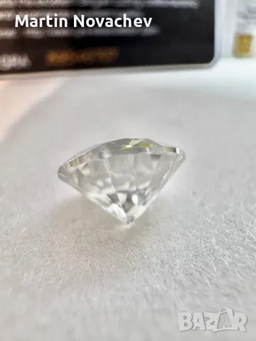 Диамант 3.5 карата , мойсанит, за бижу и подарък, снимка 7 - Други - 47125103