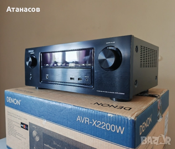 Denon AVR X 2200 W Dolby Atmos Bluetooth Wi-Fi HDMI USB Network 4K , снимка 4 - Ресийвъри, усилватели, смесителни пултове - 51750181
