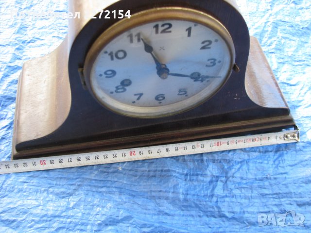 Немски каминен часовник HAC WURTTEMBERG, снимка 8 - Антикварни и старинни предмети - 28466299