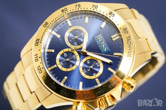 Оригинален мъжки часовник Hugo Boss  HB1513340, снимка 8 - Мъжки - 40522836