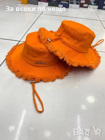 Jacquemus Лятна Шапка Капела Жакъмюс - Налични Различни Цветове Код E563, снимка 9 - Шапки - 50824735