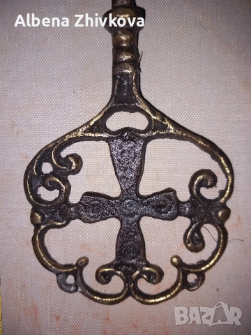 стар ключ 23 см, снимка 3 - Колекции - 51997351