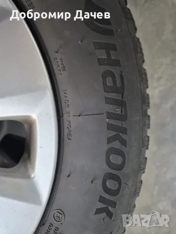 4 бр. Оригинални Audi джанти със зимни гуми Hankook Winter I*cept RS3 DOT 23 225/60/R16 98H , снимка 3 - Гуми и джанти - 48343629