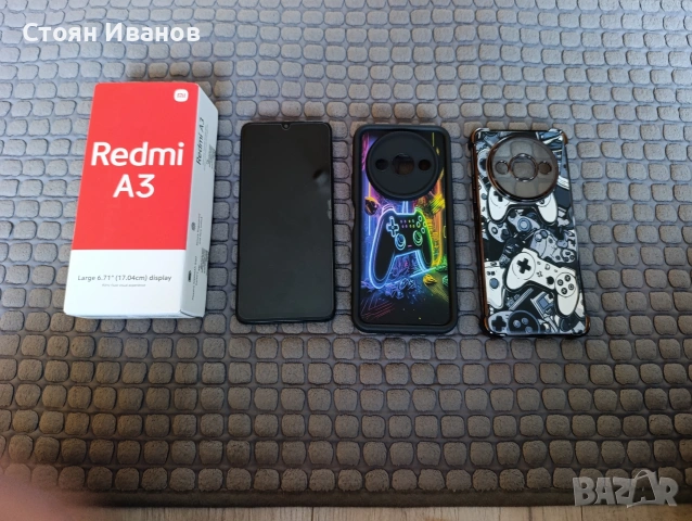 Xiaomi Redmi A3 в комплект с 5 броя стъклени протектори,2 кейса за гръб и 2 протектора за камера!, снимка 15 - Xiaomi - 53520884