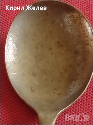 Стара лъжичка за кафе чай Английски стил за КОЛЕКЦИЯ ДЕКОРАЦИЯ БИТОВ КЪТ 31667, снимка 2 - Други ценни предмети - 43817898