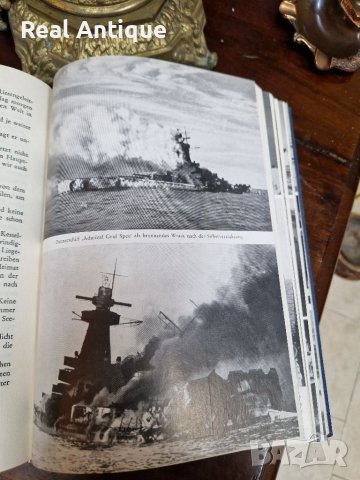 Антикварна немска книга- Битката и потъването на флота , снимка 14 - Антикварни и старинни предмети - 39504265