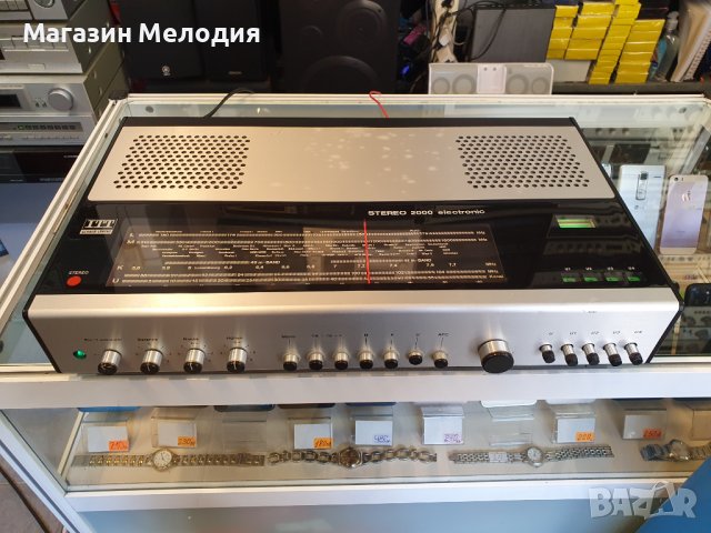 Ресийвър ITT-Schaub Lorenz-Stereo 2000 Electronic В отлично техническо състояние, много добър външен, снимка 7 - Ресийвъри, усилватели, смесителни пултове - 36582048