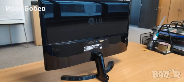 монитор LG 24MP68VQ-P, снимка 3 - Монитори - 52231445