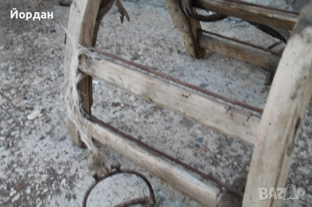 Здрав самар за магаре със стремена, снимка 4 - Антикварни и старинни предмети - 51408165