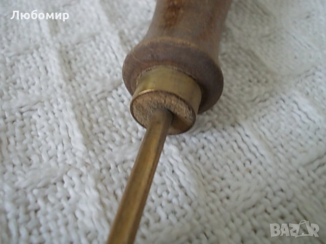 Старинен бронзов инструмент, снимка 4 - Антикварни и старинни предмети - 28660140