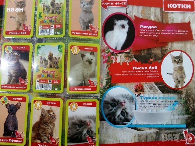 Албум с карти "Любими мъничета" Пикадили, снимка 12 - Колекции - 38709028