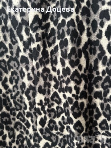 Дълго сако анималистичен принт Vero Moda, снимка 4 - Сака - 43785701