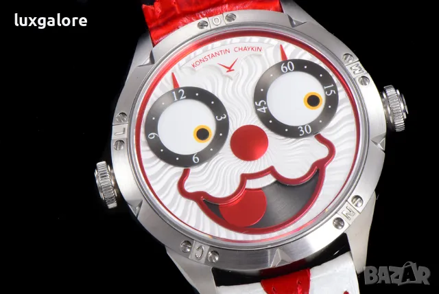Мъжки часовник Konstantin Chaykin Clown с автоматичен механизъм, снимка 5 - Мъжки - 49463161