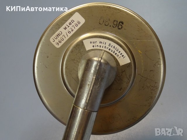 биметален термометър JUMO thermometer ф100mm, 0/+160°C, 0/+200°C, L-85mm, снимка 5 - Резервни части за машини - 35180837